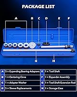 Vista 2 de Orion Motor Tech Juego de herramientas de extracción e instalación de rodamientos de leva Kit completo de herramientas de árbol de levas