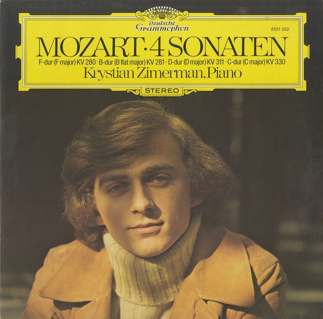 Mozart:Piano sonata K.280,K.281,K.311,K.330/DGG:2531 052 DE STEREO Original