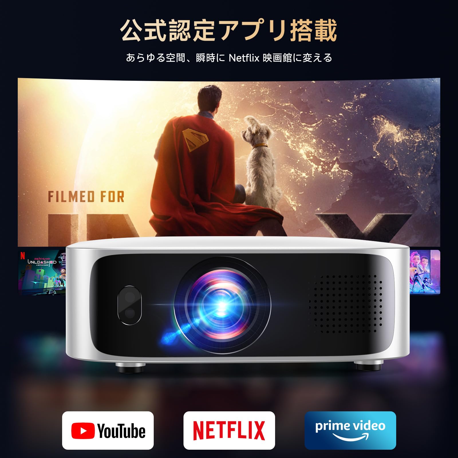 iSinbox プロジェクター TOFオートフォーカス 自動台形補正4K対応 Amazon.co.jp: プロジェクター iSinbox 1200ANSI TOFオート