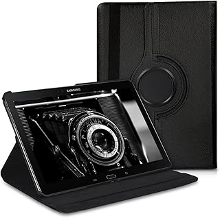 kwmobile Schutzhülle kompatibel mit Samsung Galaxy Note 10.1 2014 Edition - Hülle 360° Tablet Cover Case Schwarz