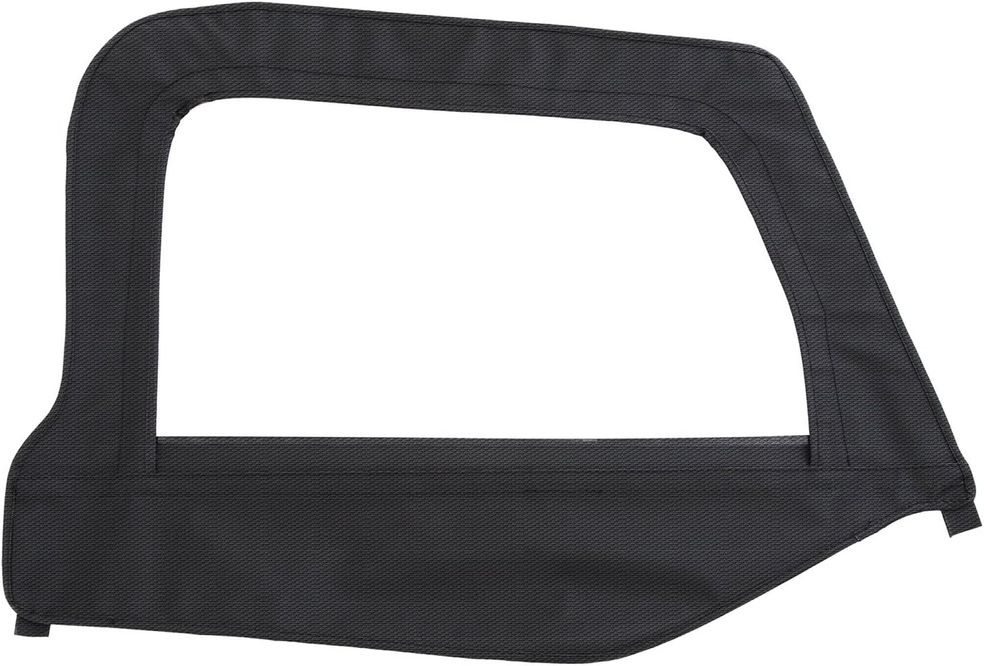 Smittybilt Soft Top Passenger Side Door Skin with Frame – Black Diamond (97-06 TJ) - SB79535