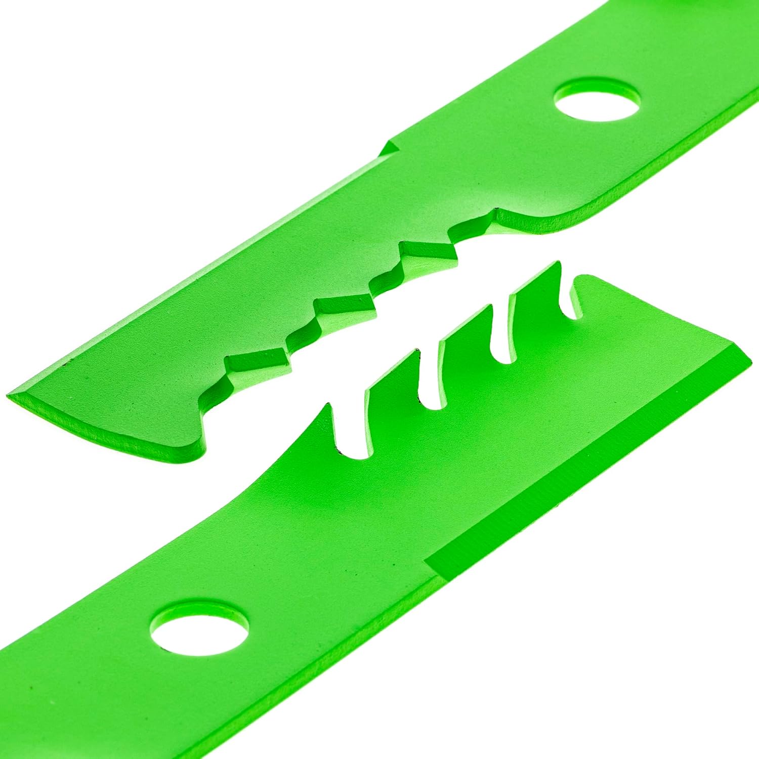 8TEN LawnRAZOR Blade Set for Exmark Lazer Z Turf Tracer E S X CT Series 48 Inch Deck 103-6391 (Toothed Mulching) 3 Pack