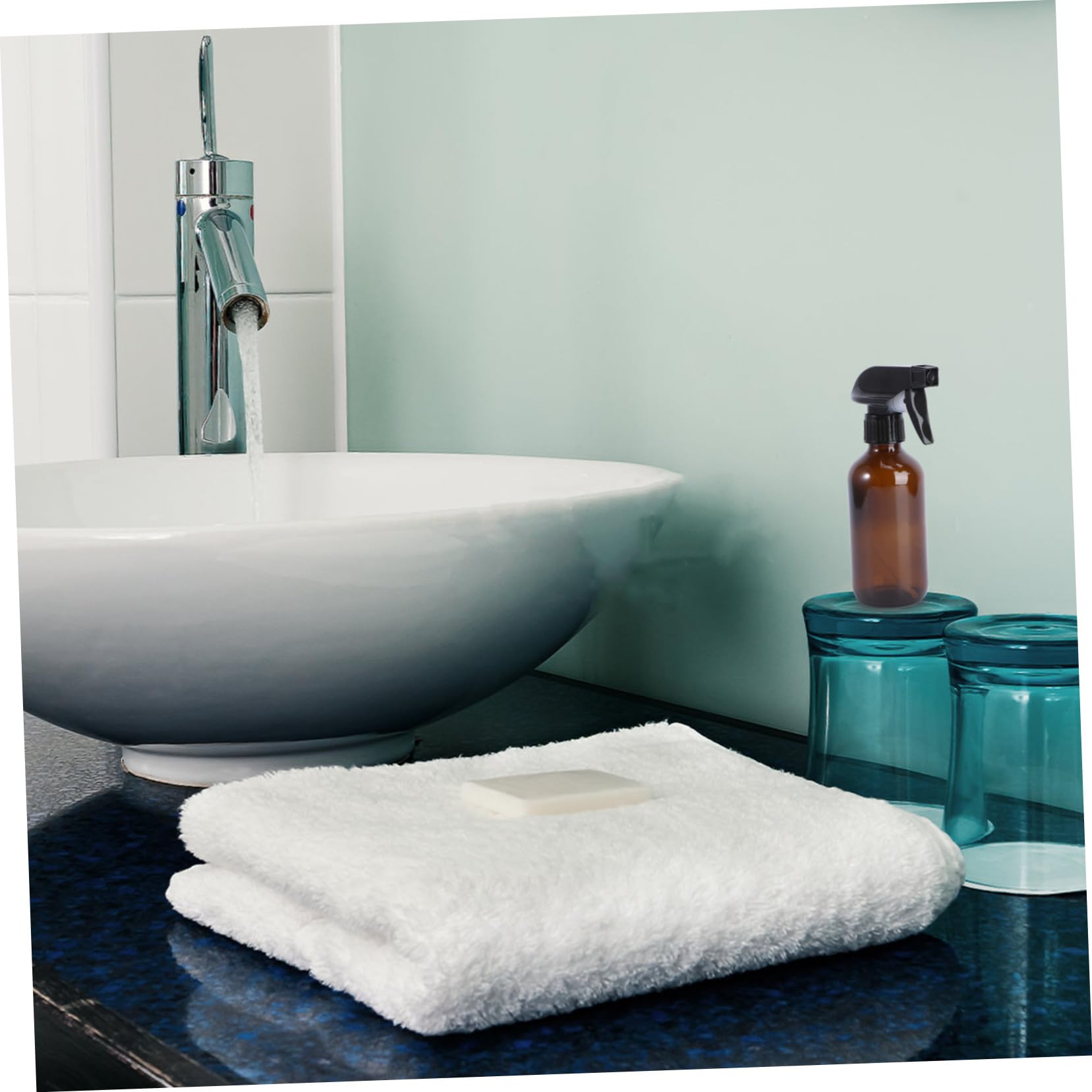6 Stück Teiliges Braune Glas sprühflaschen Wiederbefüllbar Langlebige Sprayer für Flüssigkeiten Gartenbewässerung Aromatherapie und Haarsalon anwendungen