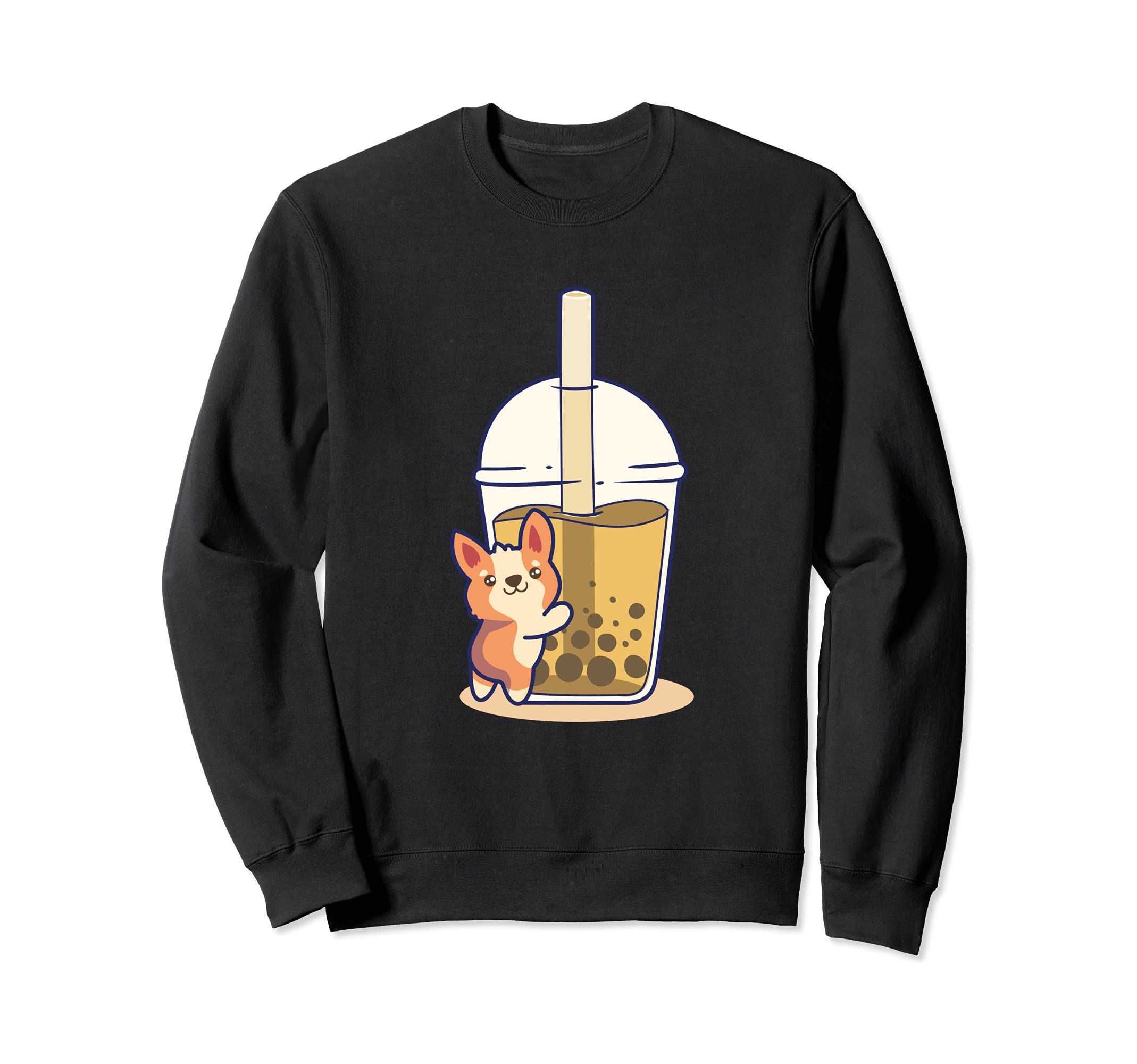 Corgi Lover I Bubble Tea I Bobas I Boba Tea I Kawaii Corgi Sweatshirt