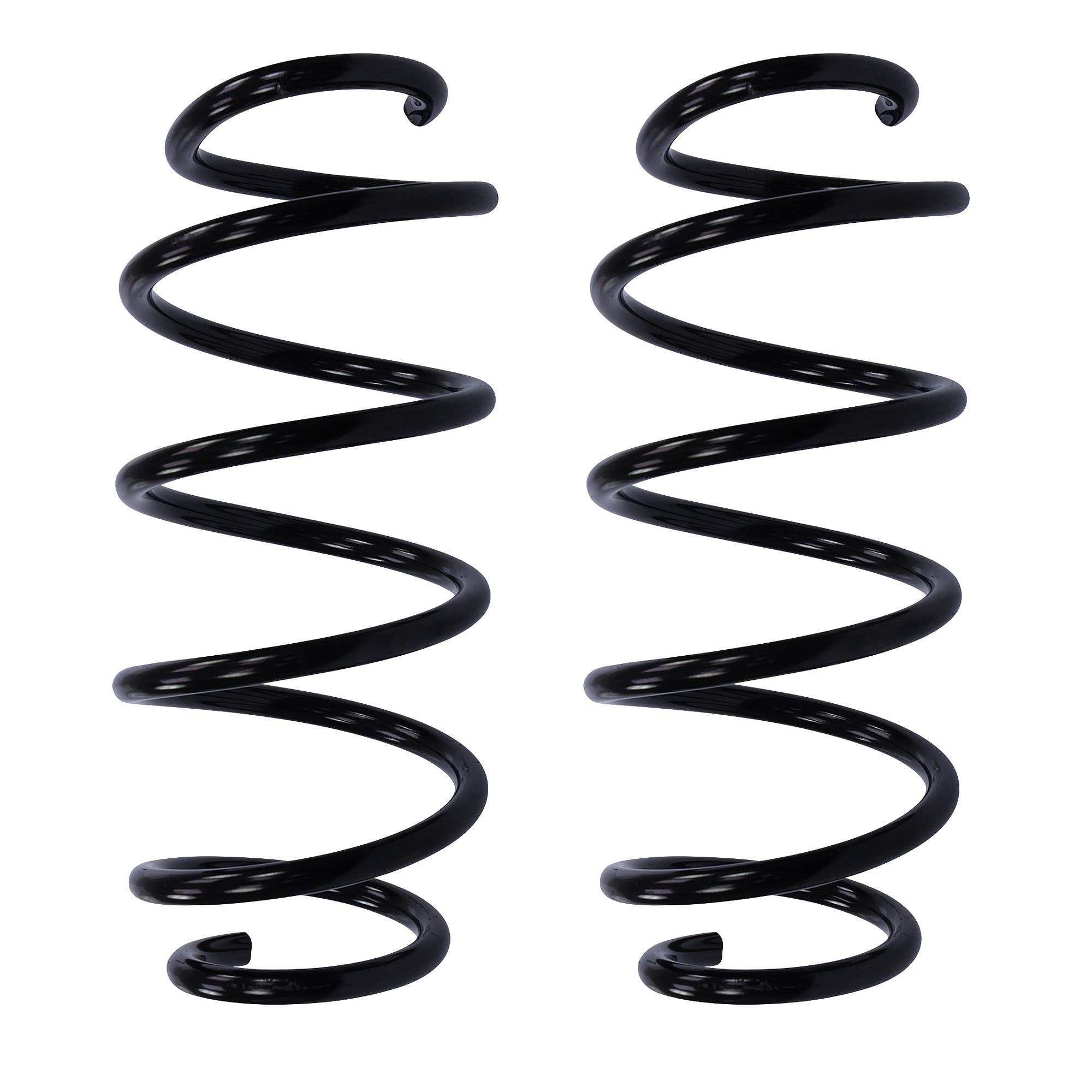 BESTPRICE 2x Muelle helicoidal delantero izquierdo y derecho compatible con SKODA SUPERB 2 (3T5) (3T4), VW PASSAT B6 Variant (3C5), PASSAT B6 (3C2), PASSAT CC B6 (357), PASSAT B7 (365 (362)