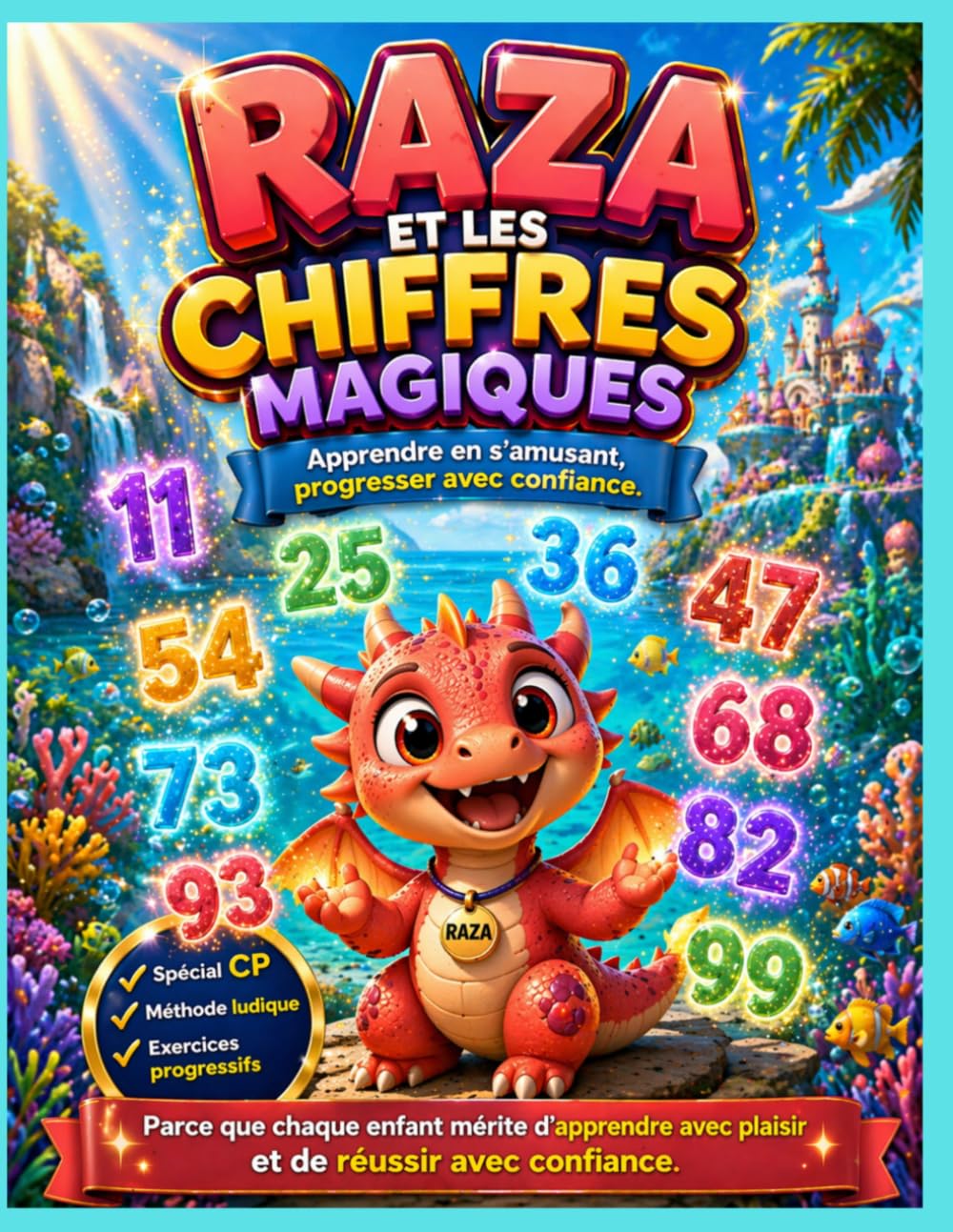 RazA et les chiffres: Parce que chaque enfants mérites d'apprendre avec plaisir et de réussir avec confiance.