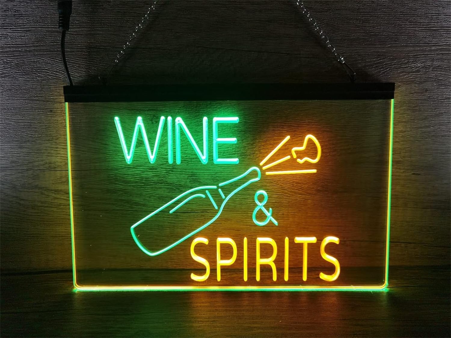 Cartel de neón personalizado, LED de acrílico grande, decoración de pared para dormitorio, barra de boda, fiesta al aire libre