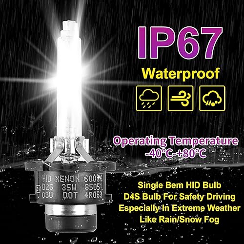 Miniatura 3 de Unidad de control de balasto de faros delanteros HID de xenón con bombilla de encendido D2S compatible con Nissan 350z 370z Altima Murano Rogue GTR