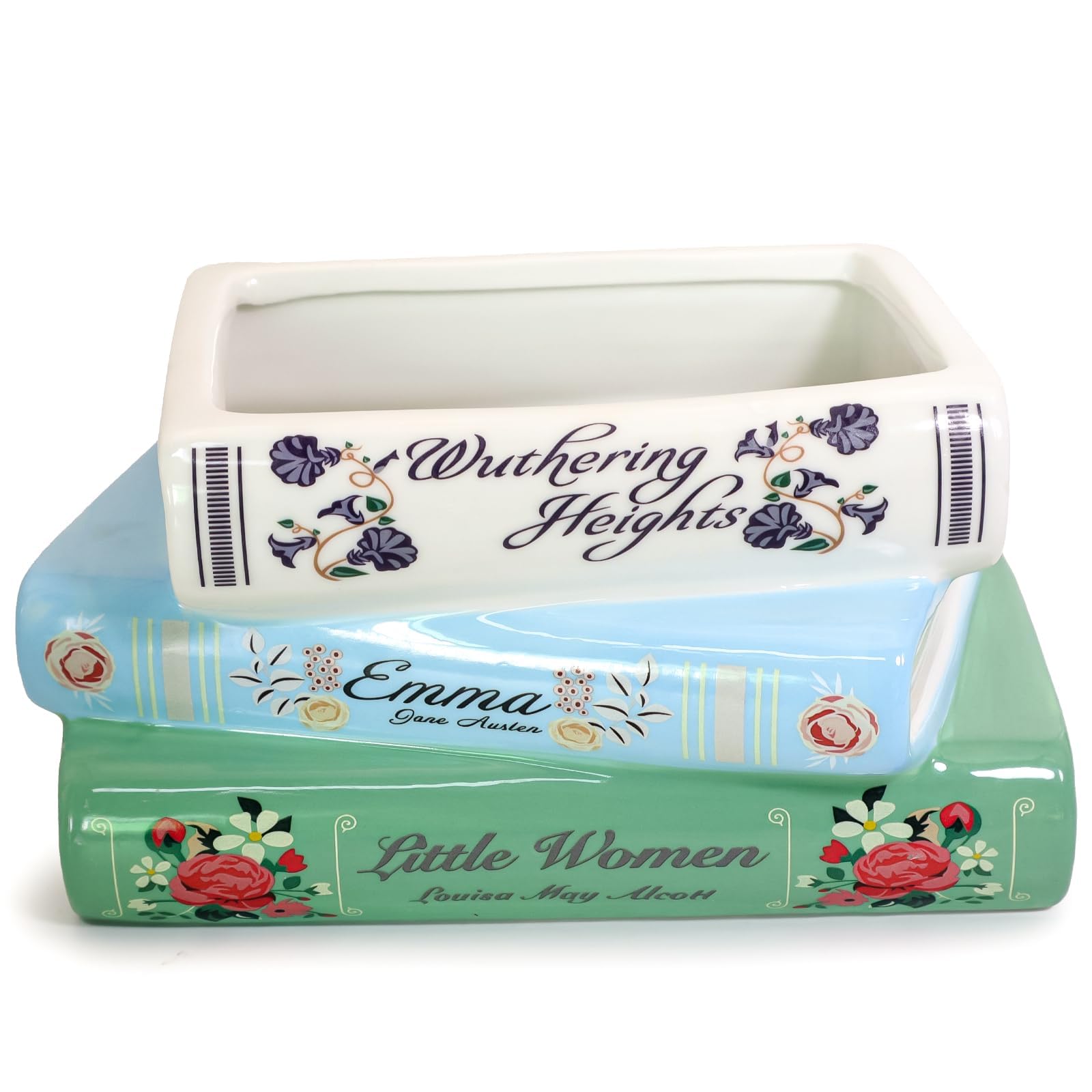 Małe doniczki w kształcie książki, mini doniczki wewnętrzne, designerska donica na rośliny, ceramiczna dekoracja domu, dla wielu różnych gatunków roślin, kaktusy, sukulenty, doniczka