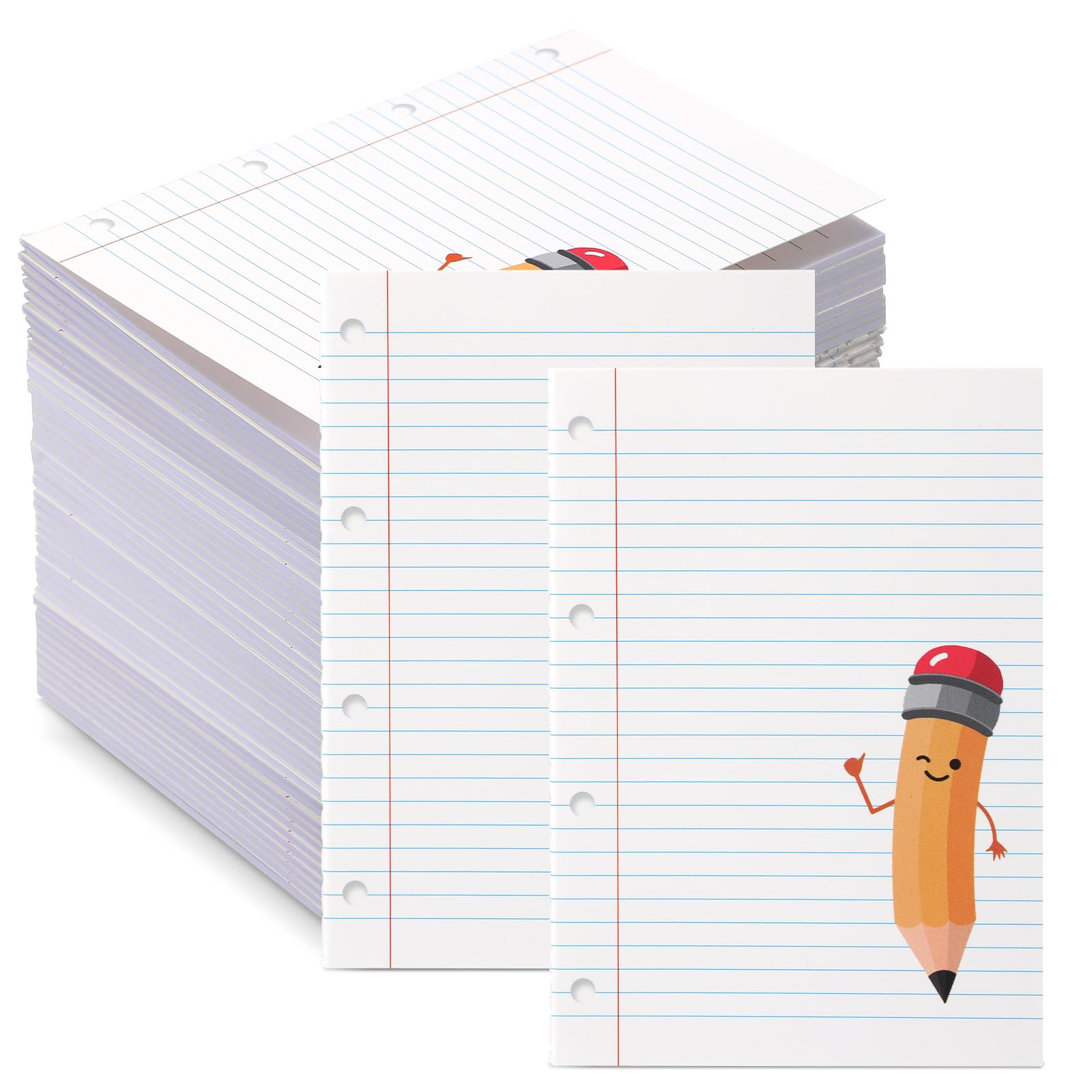 Spakon 50 Pcs Mini Notebooks Bulk Motivational Gifts for Students, White