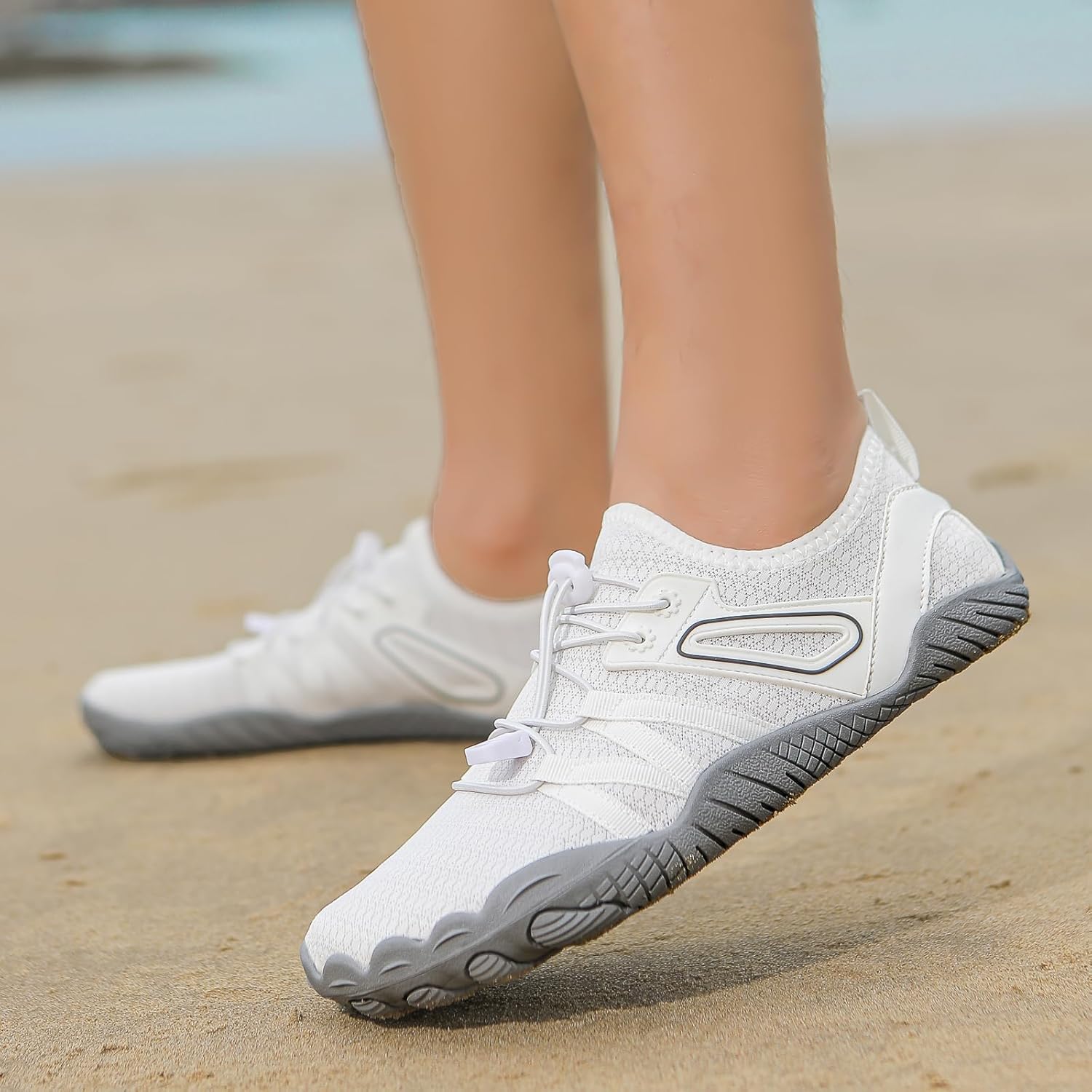 Hike Barefoot Shoes Women, New with Non-Slip Hiking Barefoot Shoes for Women Men, Breathable & Non-Slip Athletic Footwear, Wide Toe Water Shoes