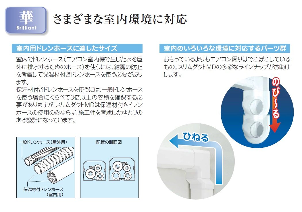 (専用)因幡電工エアコン用室内カバー18+24個セット Amazon.co.jp: 因幡電工 エアコン配管化粧カバー MD-851