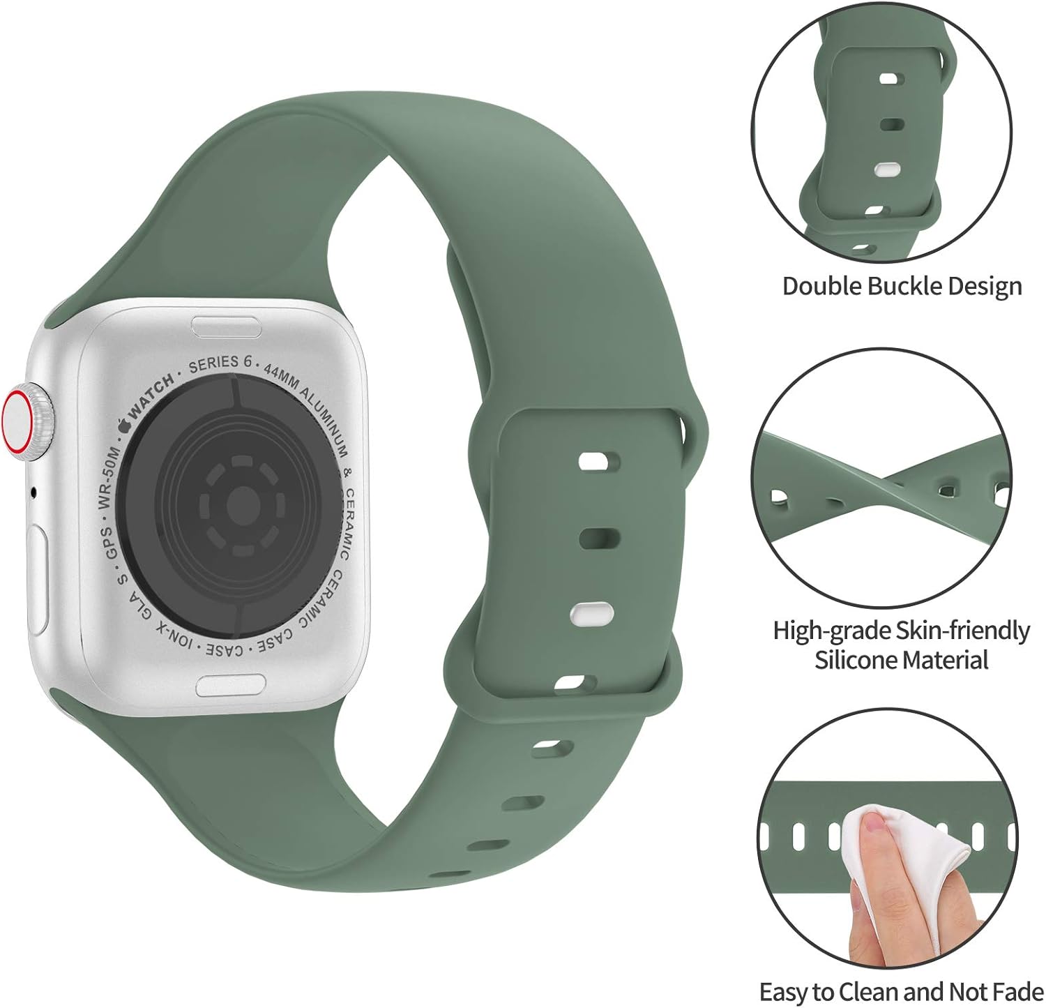 YAXIN Compatible Men，Soft Silicone Replacement Photo