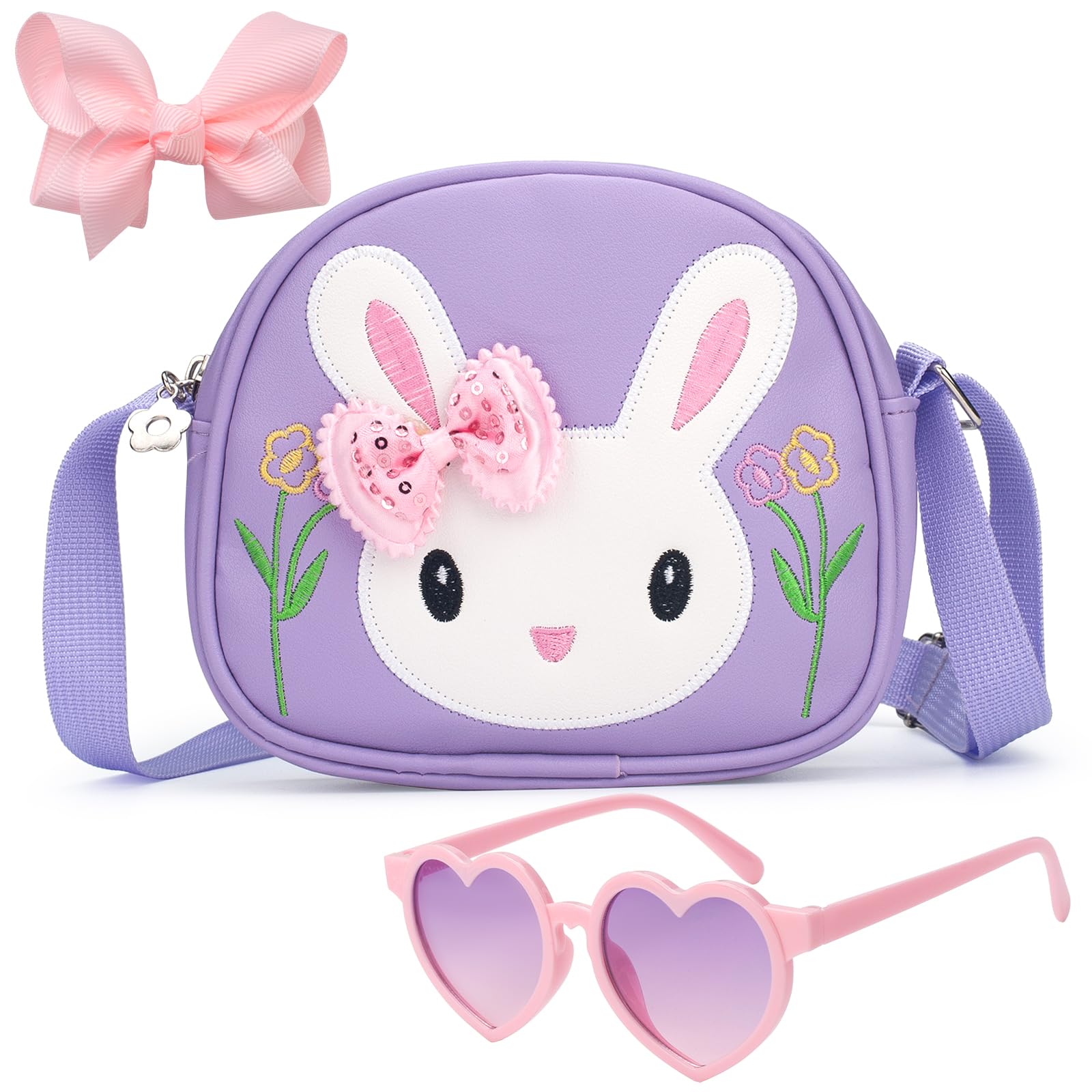 Girls Handbag Rabbit Bags Little Girl Bunny Purse Kids Shoulder Crossbody Bag Toys Birthday Gifts Bags for Kids
