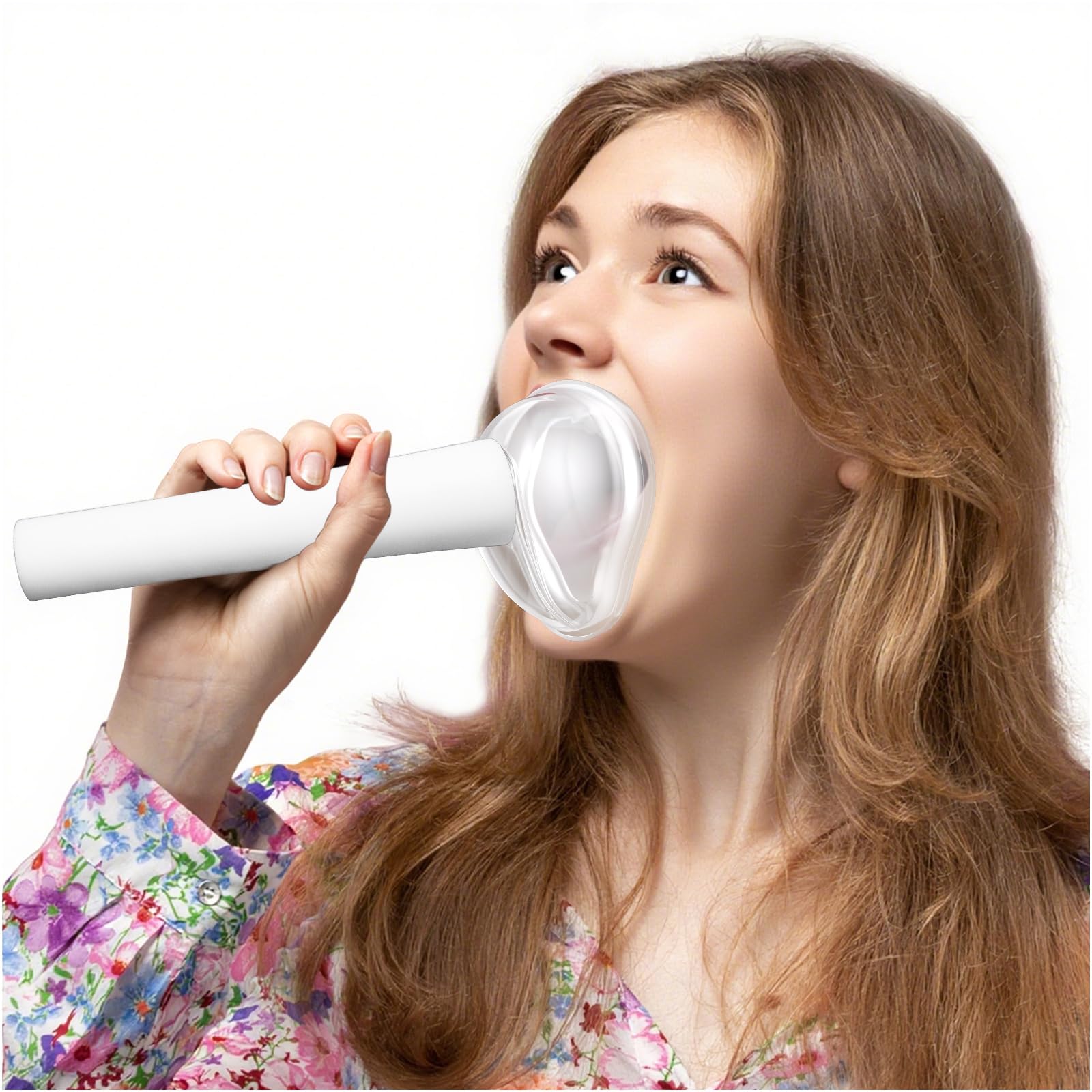 TroyStudio Karaoke Practice Vocal Dampener, Portable Silicone Singing Mic Voice Silencer, Warm Up, Stress Relief Scream Jar, Handheld Odorless Soundproof Mask,Voice Trainer for Singers and Vocalist