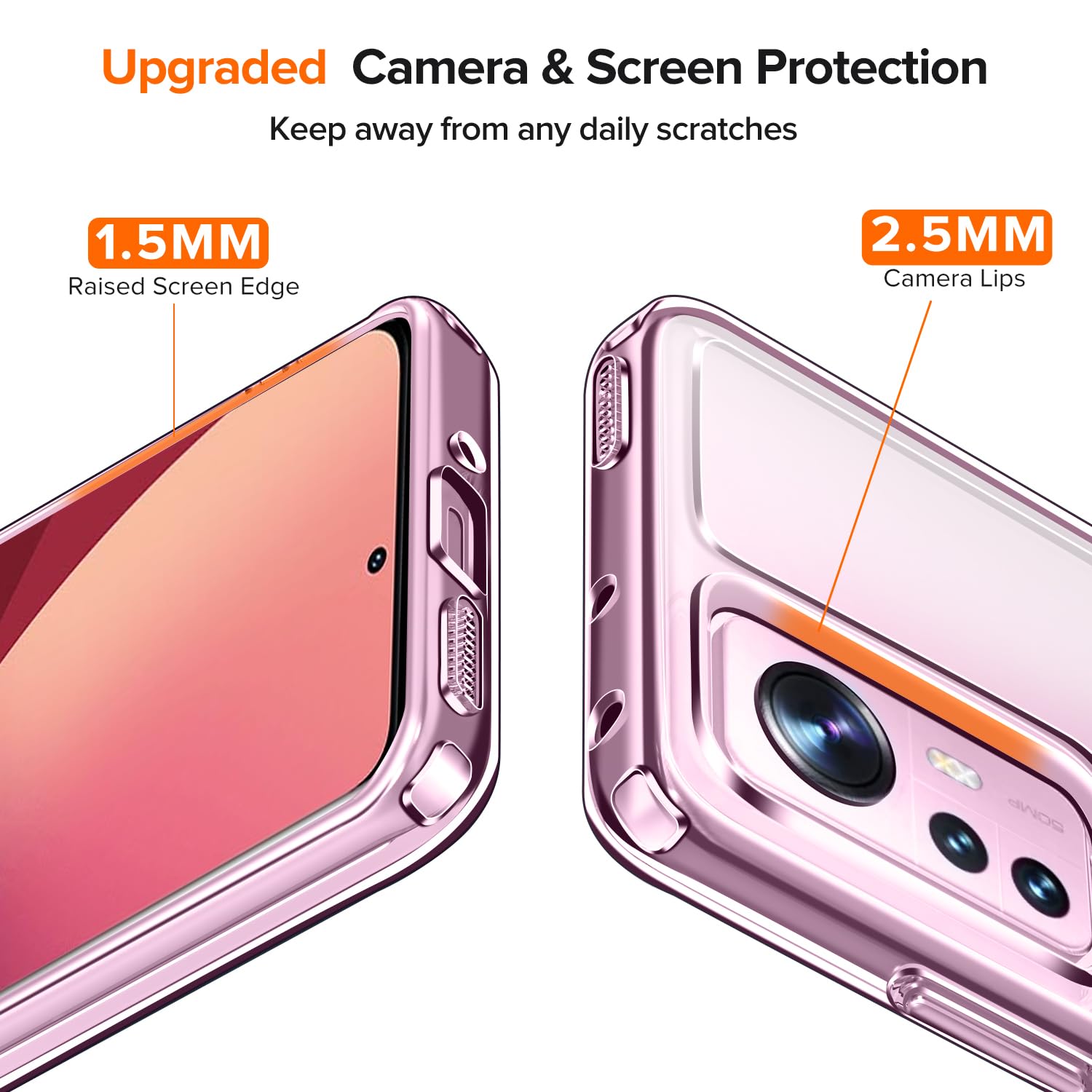 iVoler Anti Ingiallimento Chiaro Cover per Samsung Galaxy A16 4G / A16