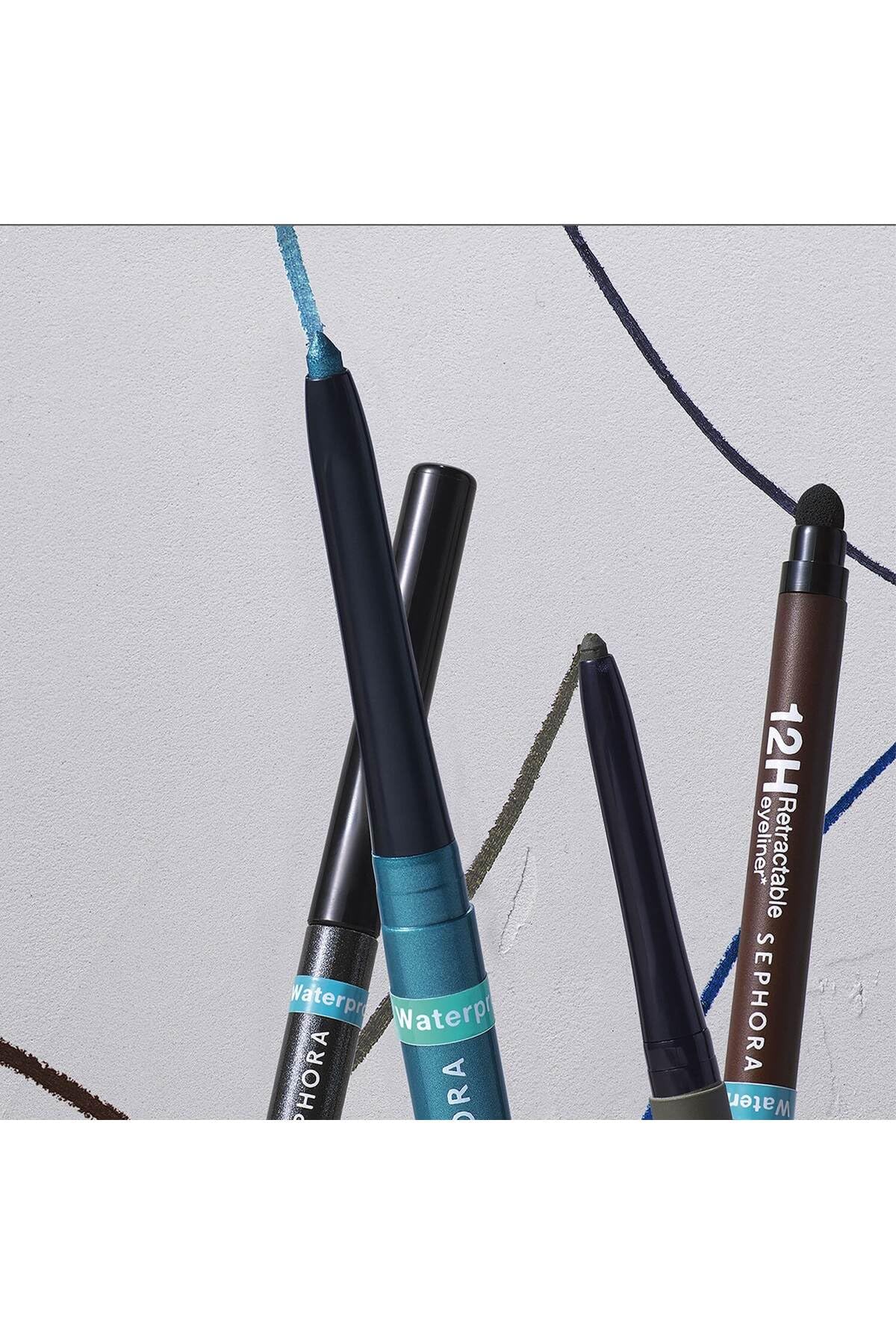 Sephora Waterproof 12H Retractable Eyeliner - Eyeliner, 08 Shimmer Espresso