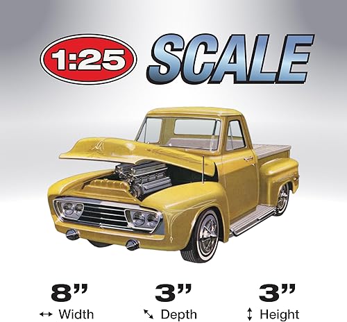 Vista 137 de AMT Round 2 1967 Ford Mustang GT Fastback Kit de modelos a escala 1:25, cromo (AMT1241)