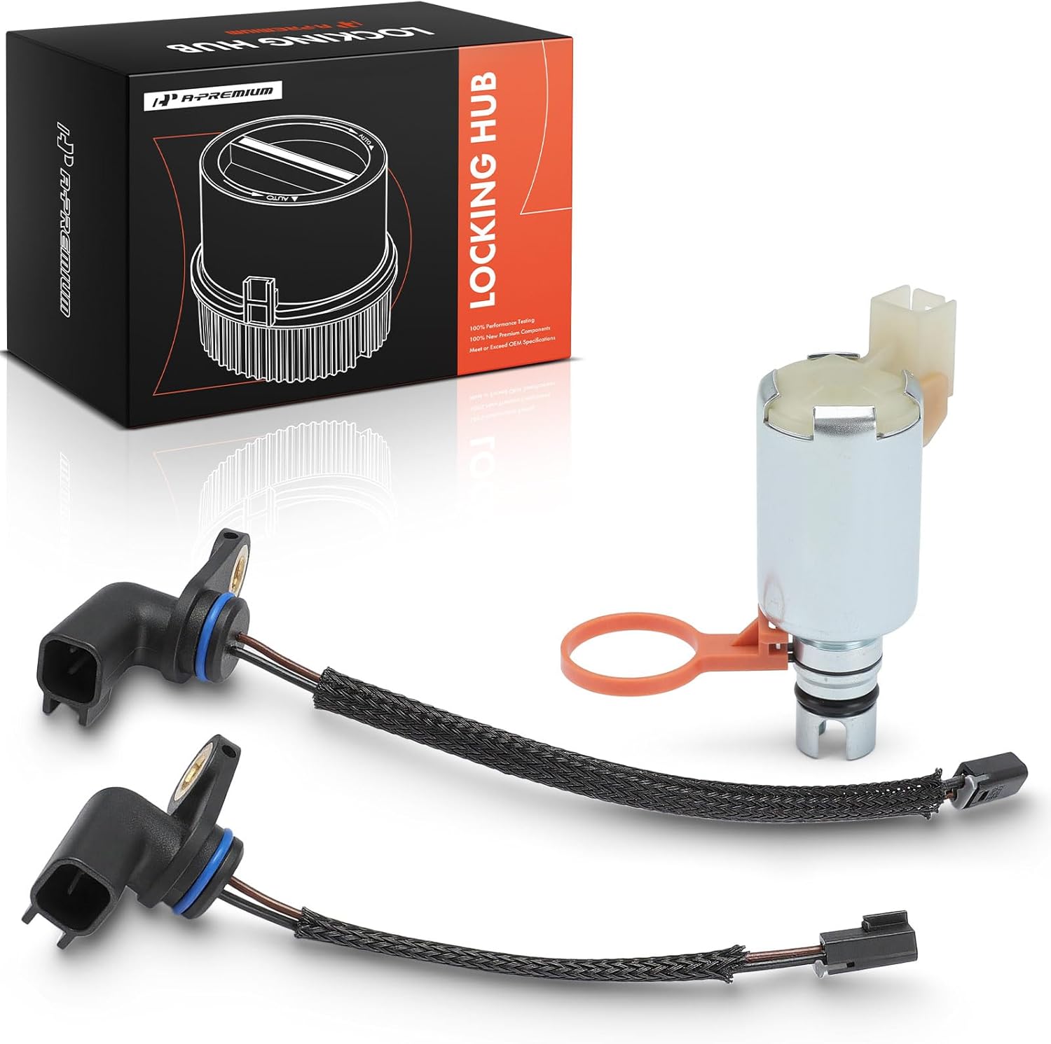 A-Premium 4WD Actuator Valve Compatible with Jeep Grand Cherokee 2005-2010, Commander 2006-2010