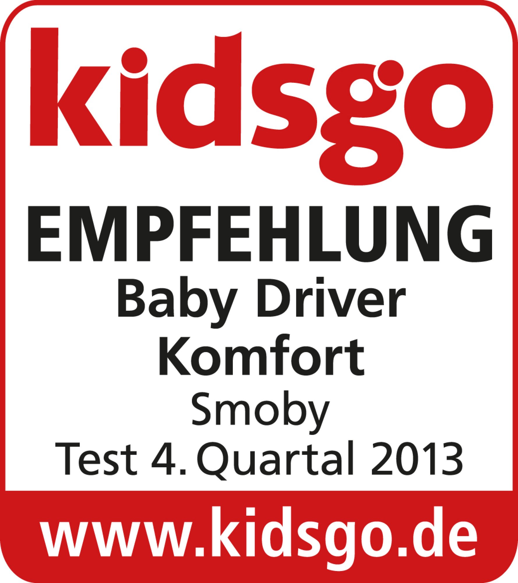 Smoby 740601 - Baby Driver Komfort Blau