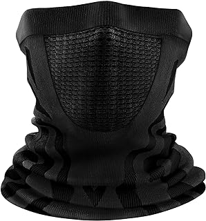 ENONEO Tube Scarf Mouth Guard Neckerchief Men Women Breathable Face Mask Cycling Elastic Bicycle Scarf Windproof Ski Balac...