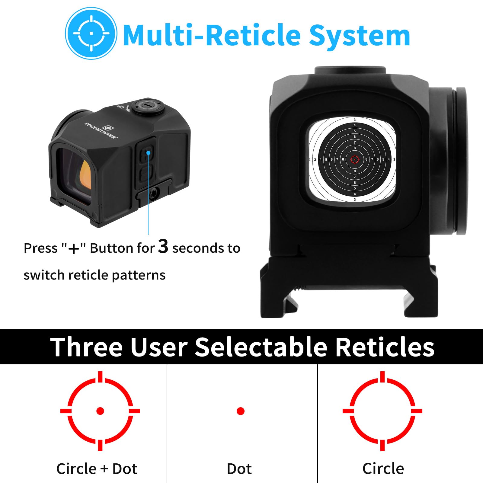 Amazon.co.jp: FOCUHUNTER レッドドットサイト ACROアダプター
