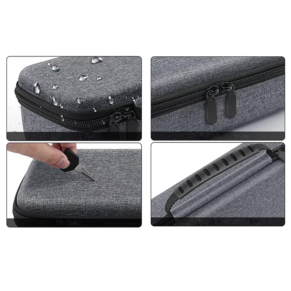 Travel Carrying Bag for Xiaomi Mijia Car Air Pump 2 pro Inflatable Box Electric High Pressure Air Pump Protective Storage Case (Black)