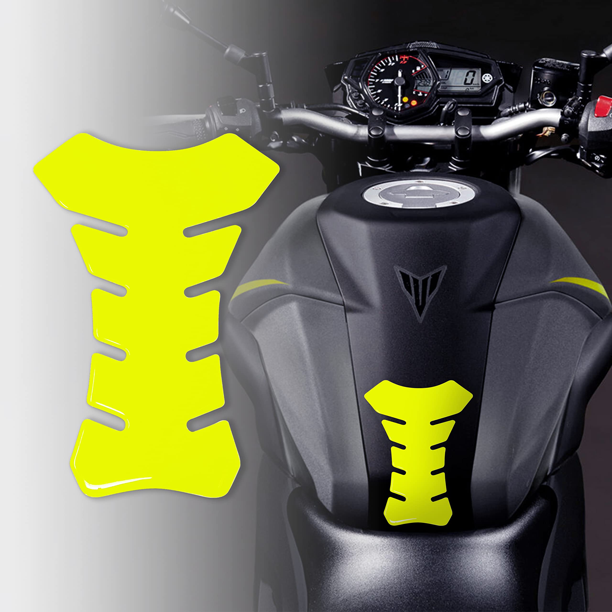 4R Quattroerre.it 18117 Tankpad 3D ochrona zbiornika na paliwo motocyklowe