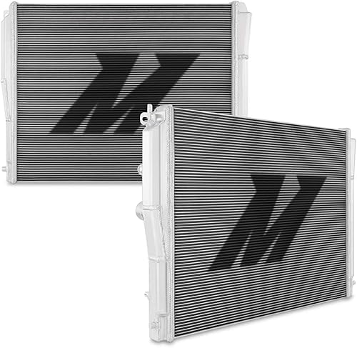 Mishimoto MMRAD-SUP-20 Radiador de aluminio de alto rendimiento compatible con Toyota GR Supra 3.0L, 2020+