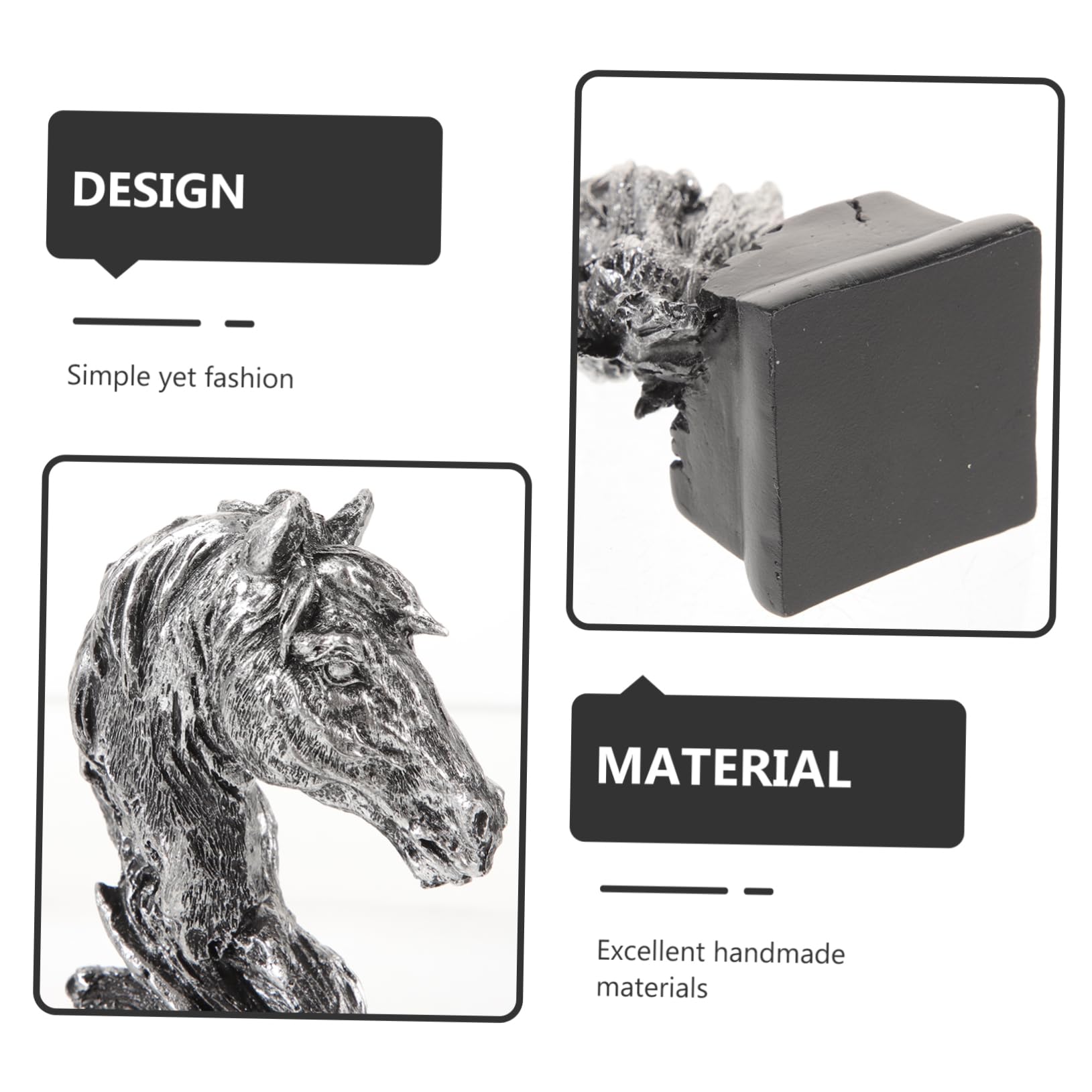 VICASKY Sculpture Delicate Desktop Decoration Random Color Table Ornament for Unique Handmade Craft