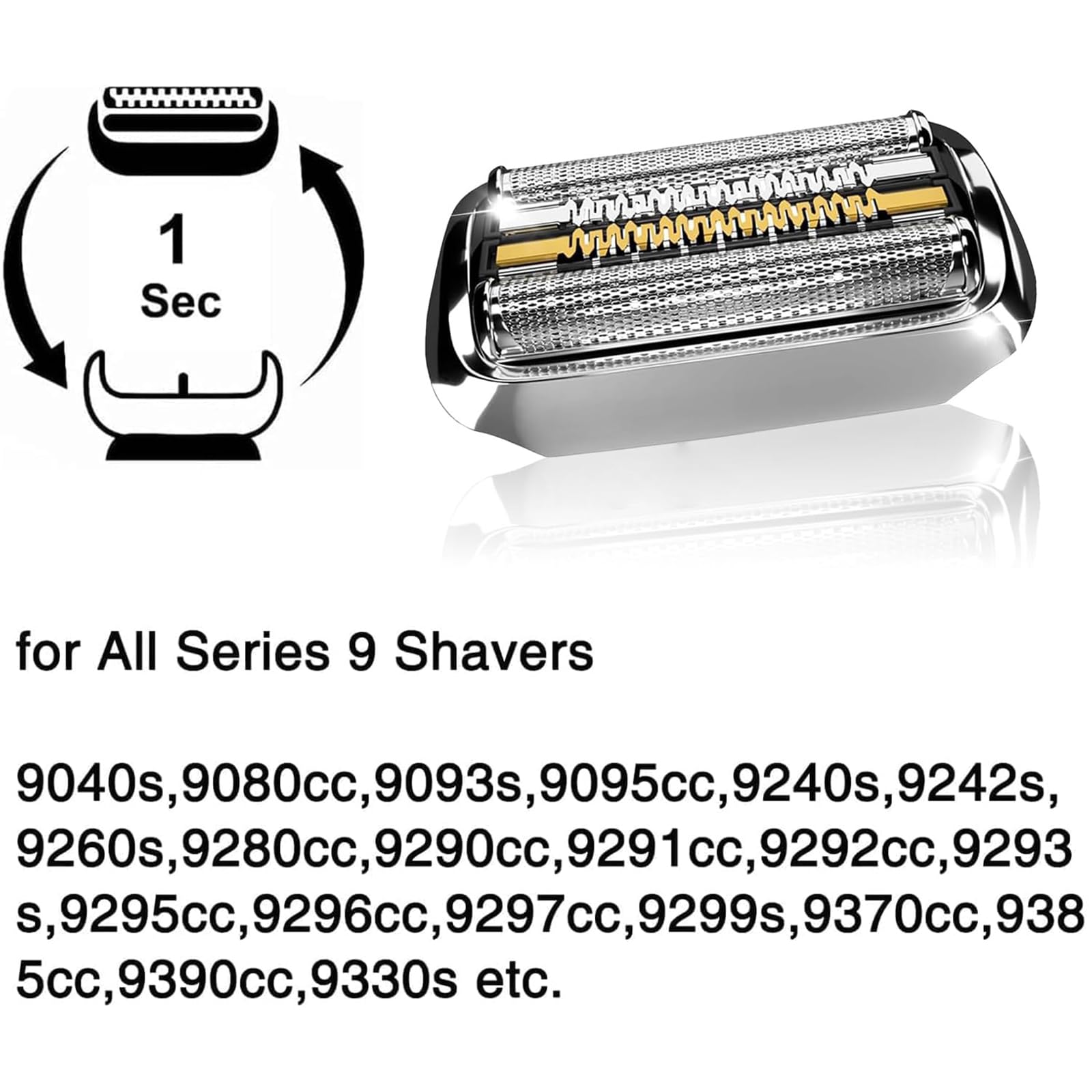 Amazon.com: 94M Series 9 Pro Electric Shaver Replacement Head for