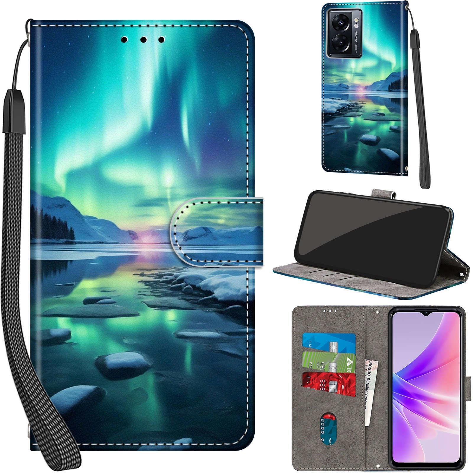 CUSTODIA A PORTAFOGLIO LIBRO per OPPO A77 4G COVER FLIP MAGNETICA PELLE