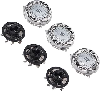 3 peças de cabeças de barbeador de substituição, cabeças de lâminas de barbeador para cabeças de barbeador Philips PT725 PT726 PT730 PT735 HQ6090