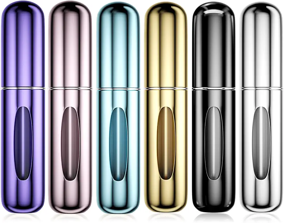 Påfyllningsbara parfymflaskor för resor