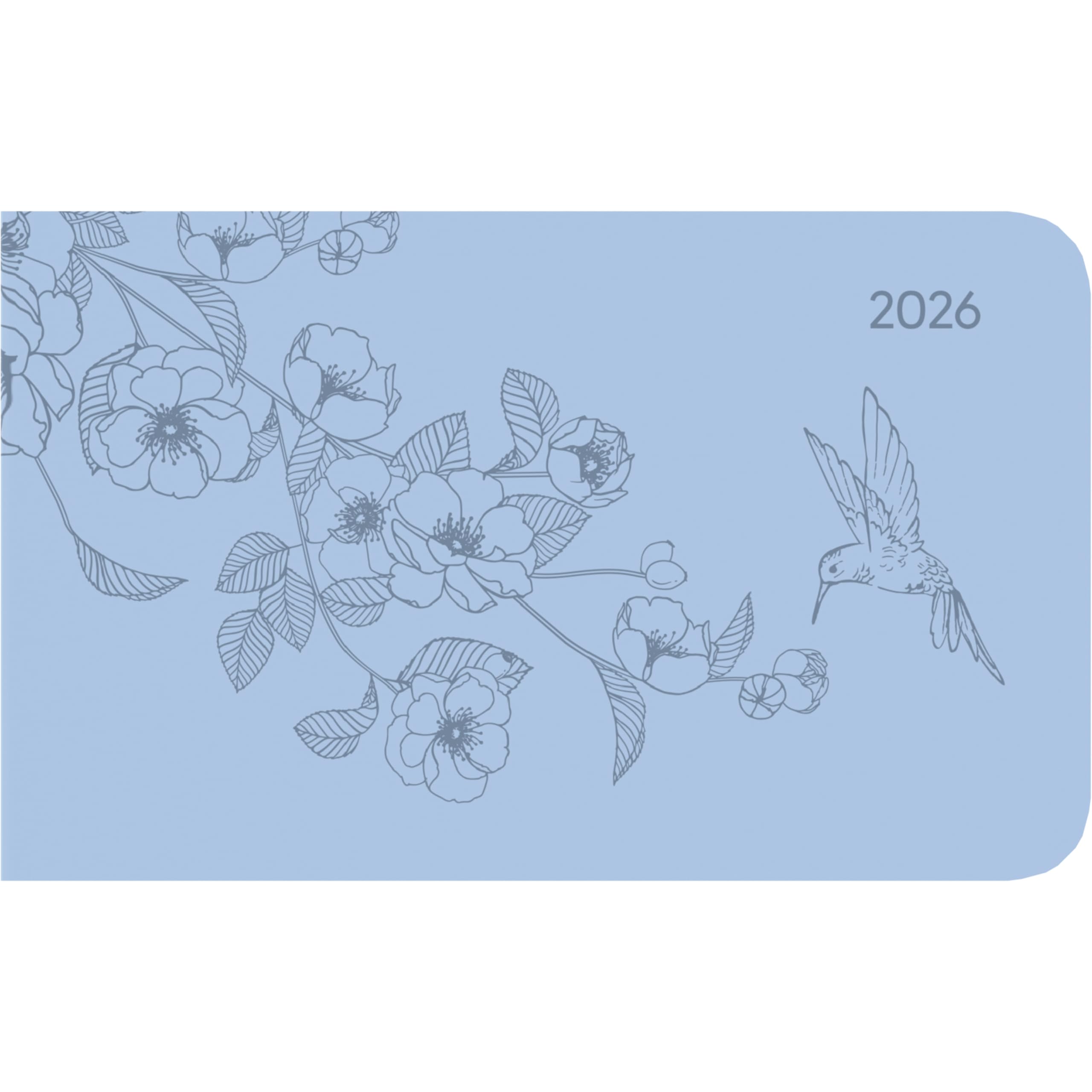 Alpha Edition - Ladytimer TO GO Deluxe Sky 2026 – Taschenkalender 9 x 15 cm – Weekly – hochwertiger Planer mit Tucson-Einband & Motivprägung – 128 Seiten – kompakter Terminplaner für unterwegs