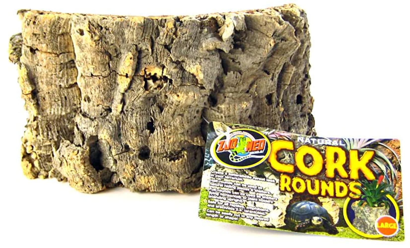 Pet Supply Zoomed Natural Cork Rounds Cork Bark Extra Large