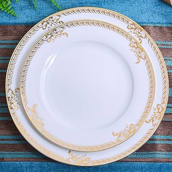 Amazon.com: ZXXHNNAIH 60 Heads Jingdezhen Ceramic Dinner