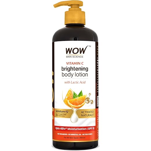WOW Vitamin C Body Lotion - Moisturising Care - 400mL