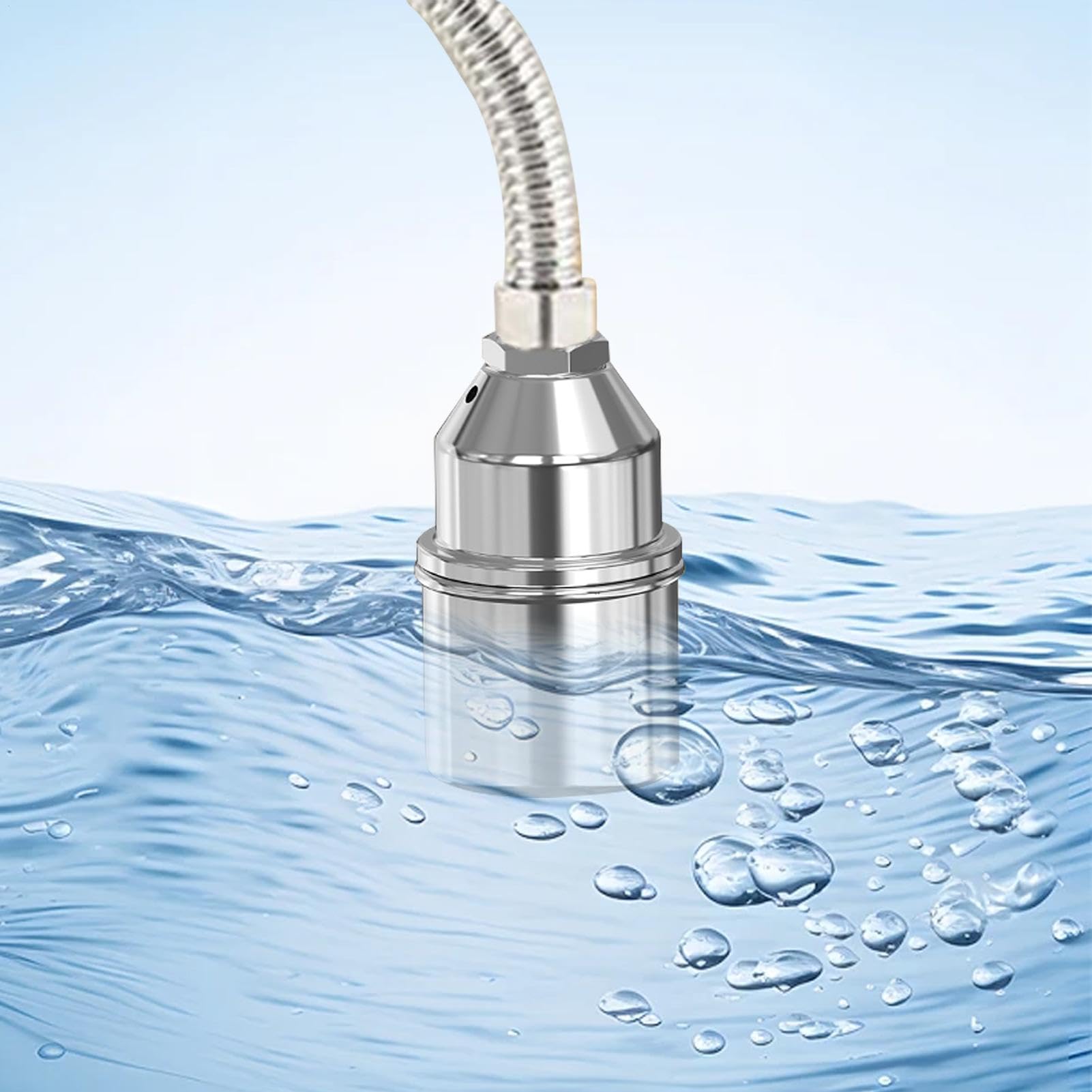 Válvula de flotador de agua, válvula de flotador del tanque de agua | Válvula de llenado de agua automática,Controlador de línea de flotación de acero inoxidable para tanque de ganado y piscina