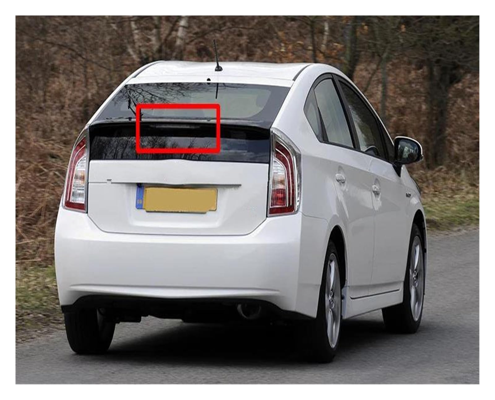 Terza Luce Freno 1x Led High-Mount Rosso Brillante Terza Luce Di Stop Bianca Luce Di Marcia Per Toyota Per Prius Per Hybrid 09-15 Per Prius CV 3rd Lampada Arresto