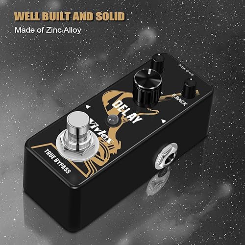 Miniatura 56 de Wah Pedal Digital Auto Wah Filtro de efectos de guitarra Pedal Mini Stompbox con pedal True Bypass para guitarra eléctrica Bajo