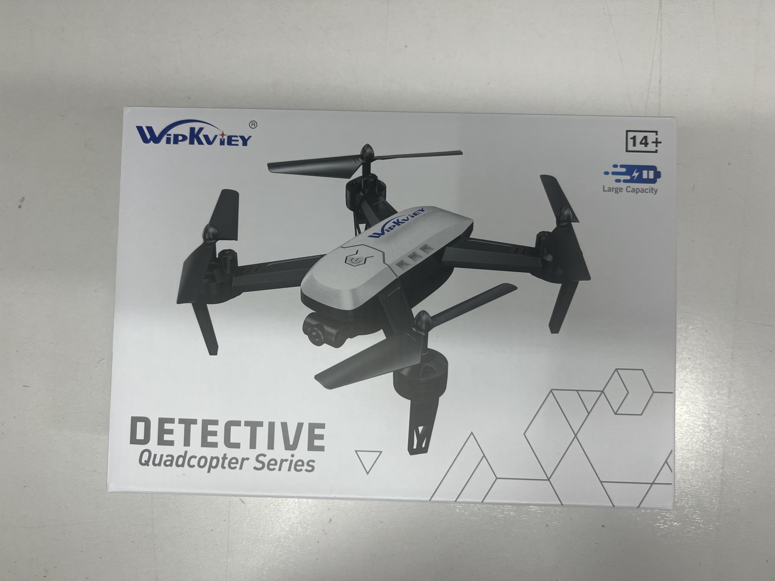 T6 Drohne mit Kamera 1080p, FPV Faltbar Quadrocopter mit 2 Akkus, Ein-Tasten-Start & Landung, Headless Modus