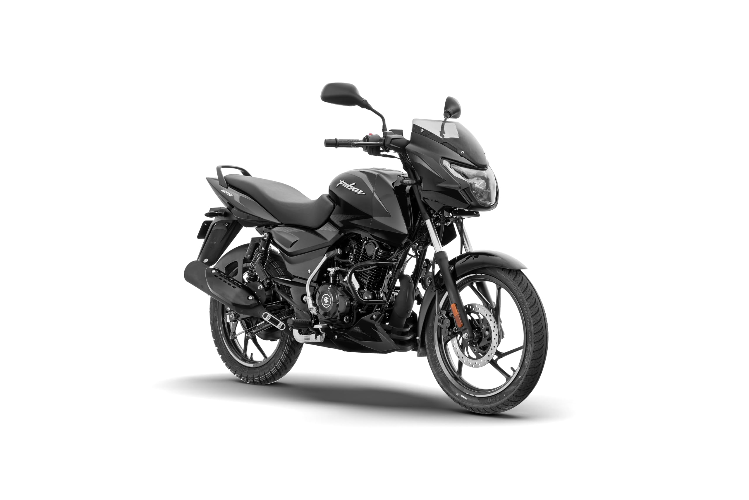Bajaj Pulsar 125 Disc Carbon Graphics Motorcycle, Single Seat, Ebony Black Grey, Booking for Ex-Showroom Price-image-8