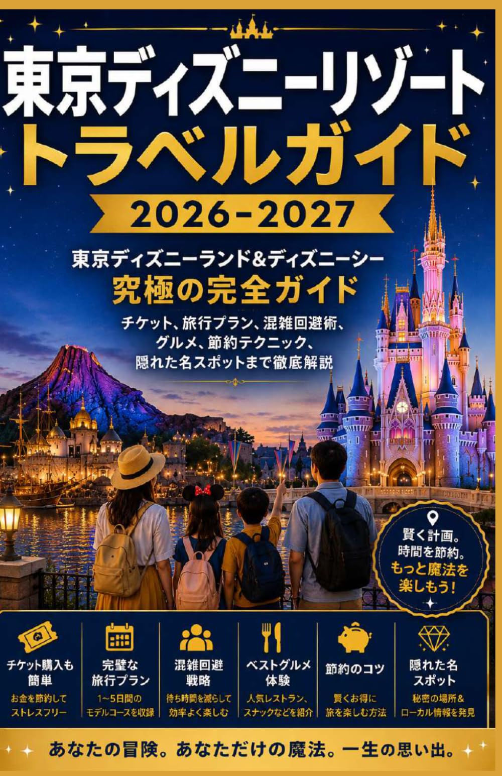 東京ディズニーリゾート トラベルガイド 2026-2027: 東京ディズニーランド＆ディズニーシー究極ガイド ― チケット、旅程、混雑対策、食事、予算節約術、隠れた名所