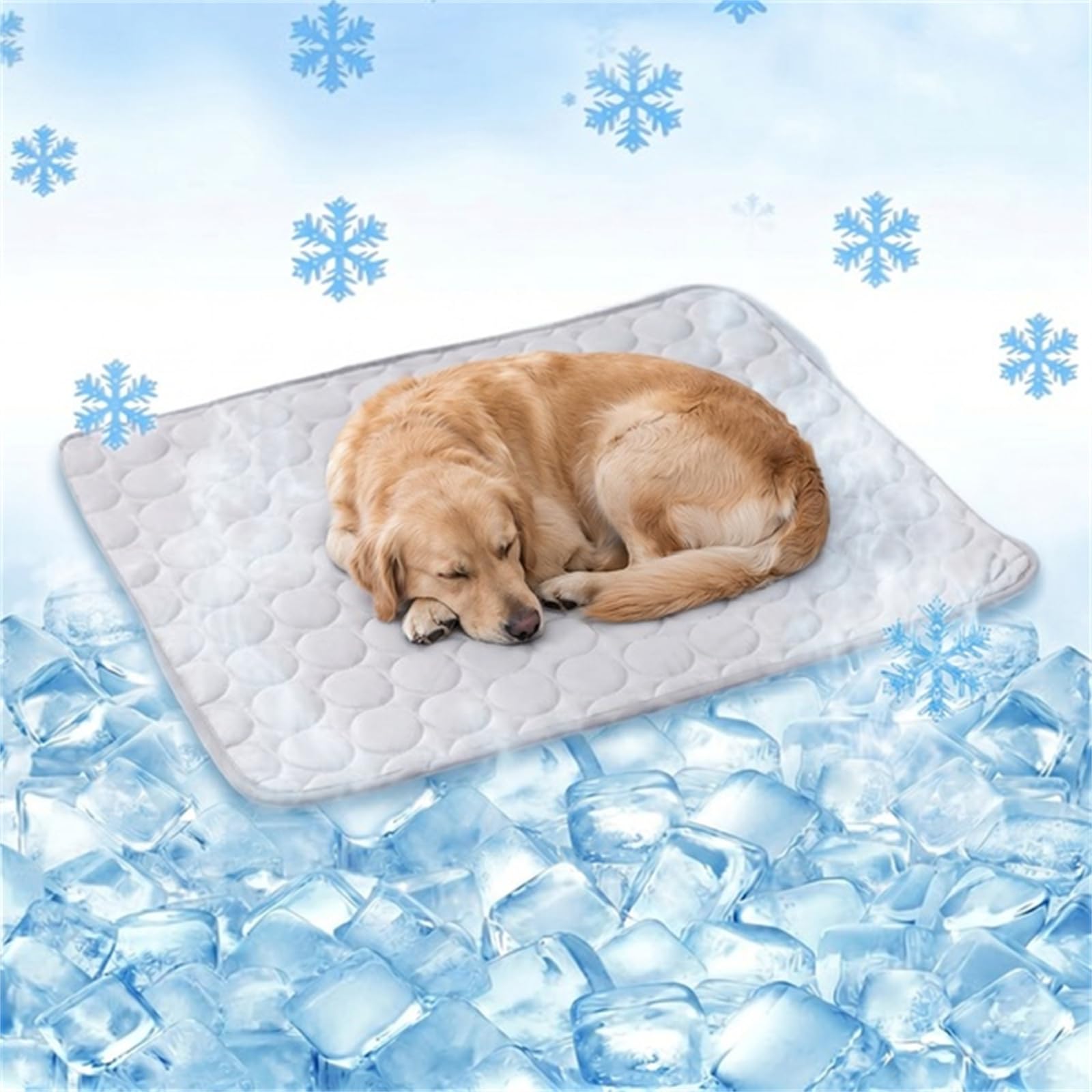 Chilkitur Coussin rafraîchissant pour Chat Lavable