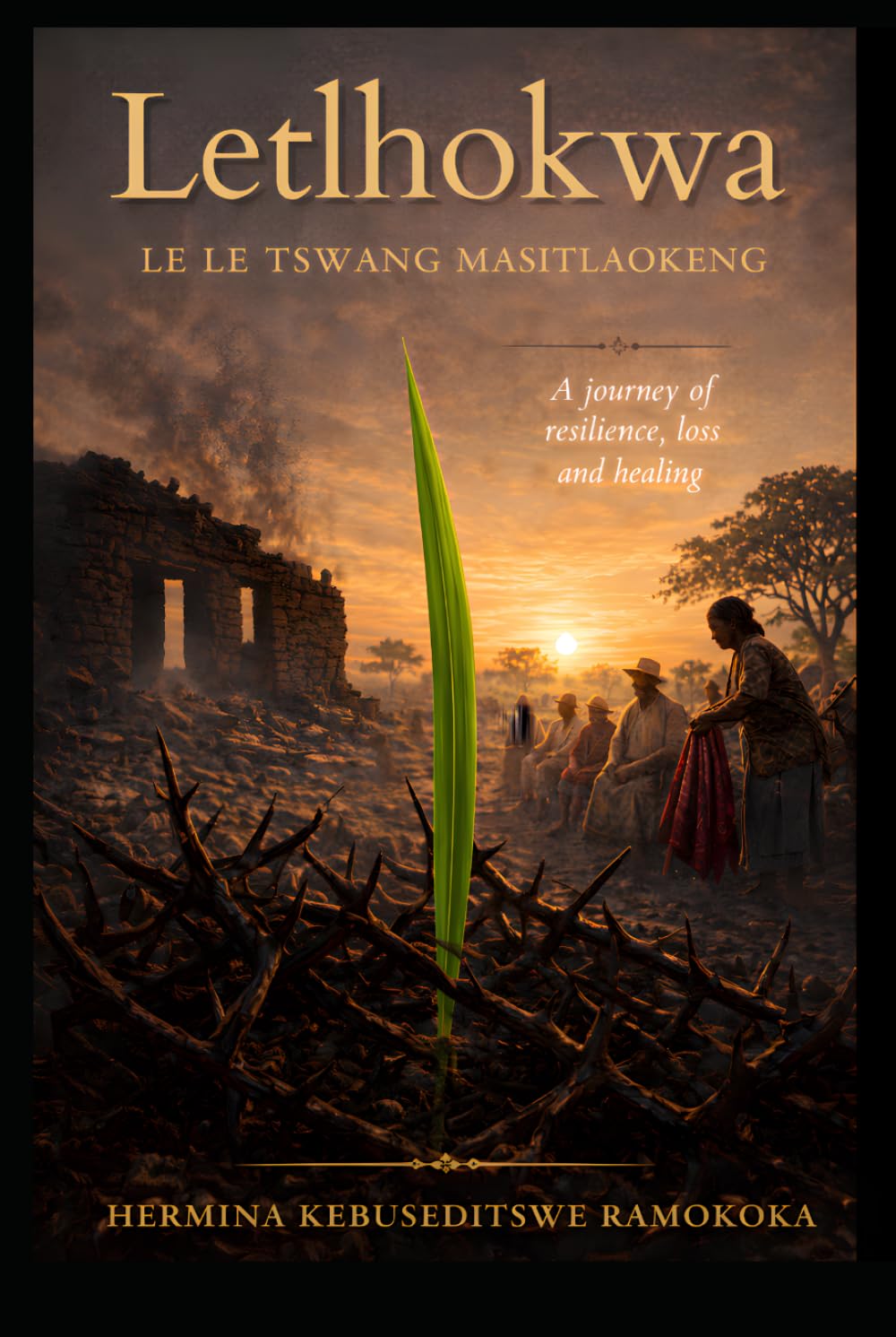 Letlhokwa le le tswang masitlaokeng - A Setswana Book: A journey of resilience, loss and healing