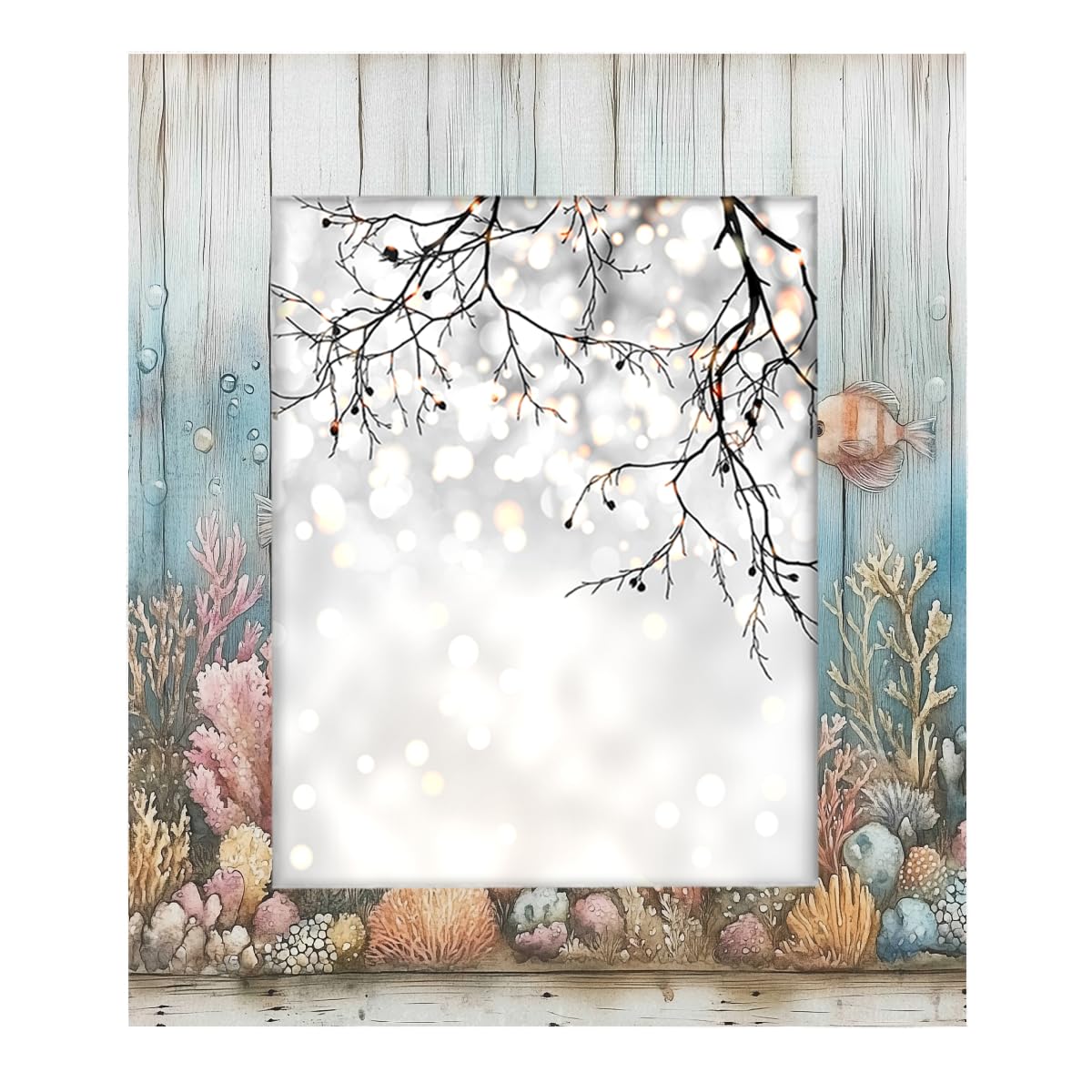 Cadre acrylique personnalisé 20x25 photo décoration murale table plexiglas transparent