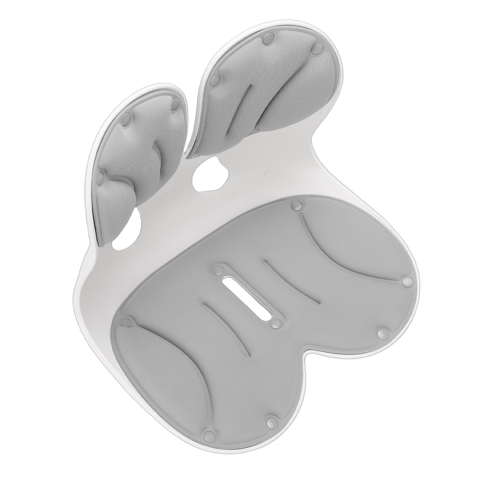 Cuscino Ergonomico per Supporto Lombare, Cuscino Lombare in Memory Foam per Sedia da Ufficio, Base Antiscivolo, Ideale Lunga Seduta in Auto o Sul Divano