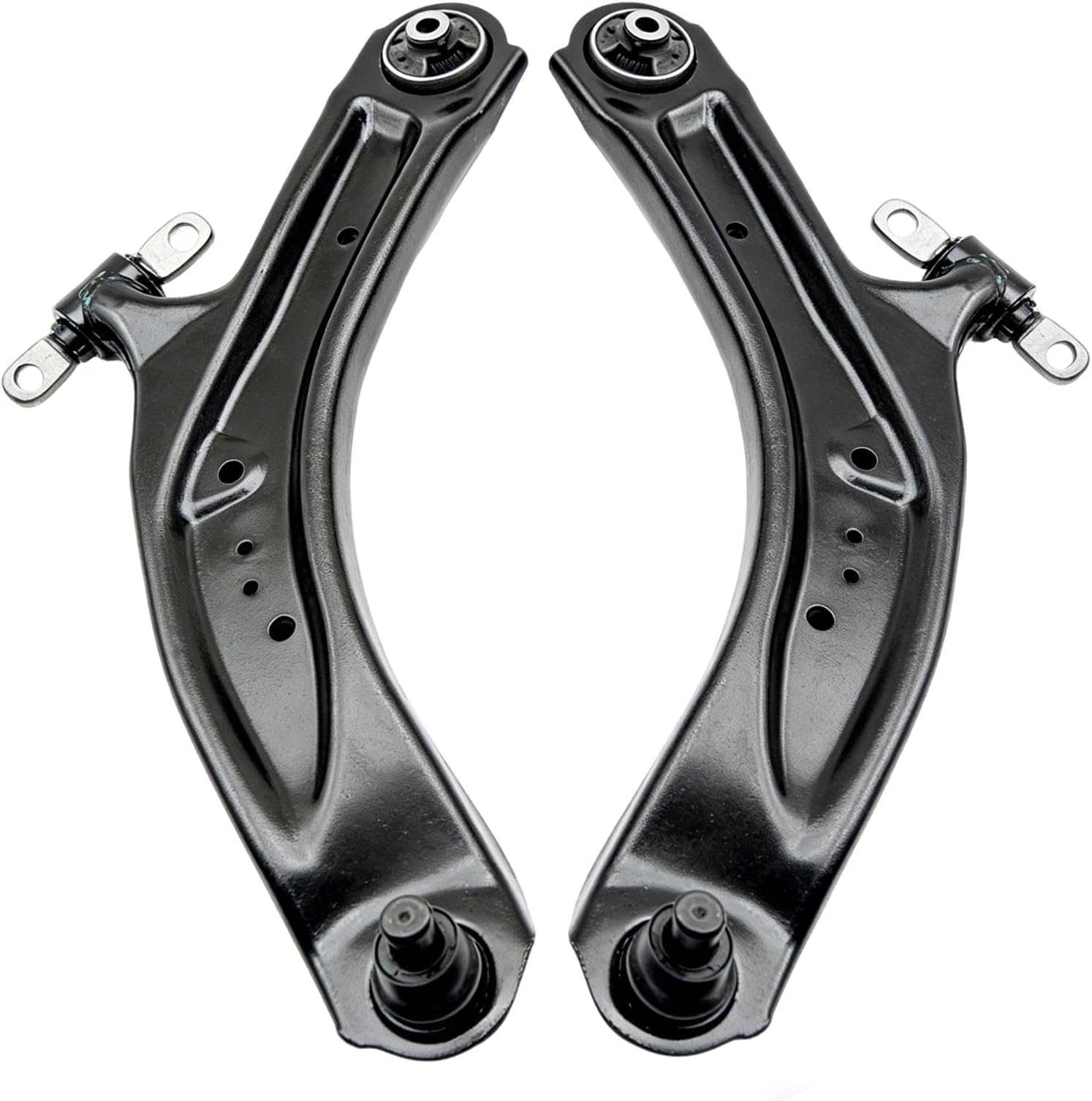 2PC Front Lower Control Arm with Ball Joint & Bushing Compatible with Nissan Rogue 2014-2020 for Rogue Sport 2017-2020 for Qashqai 2017-2020 K623111 K623110