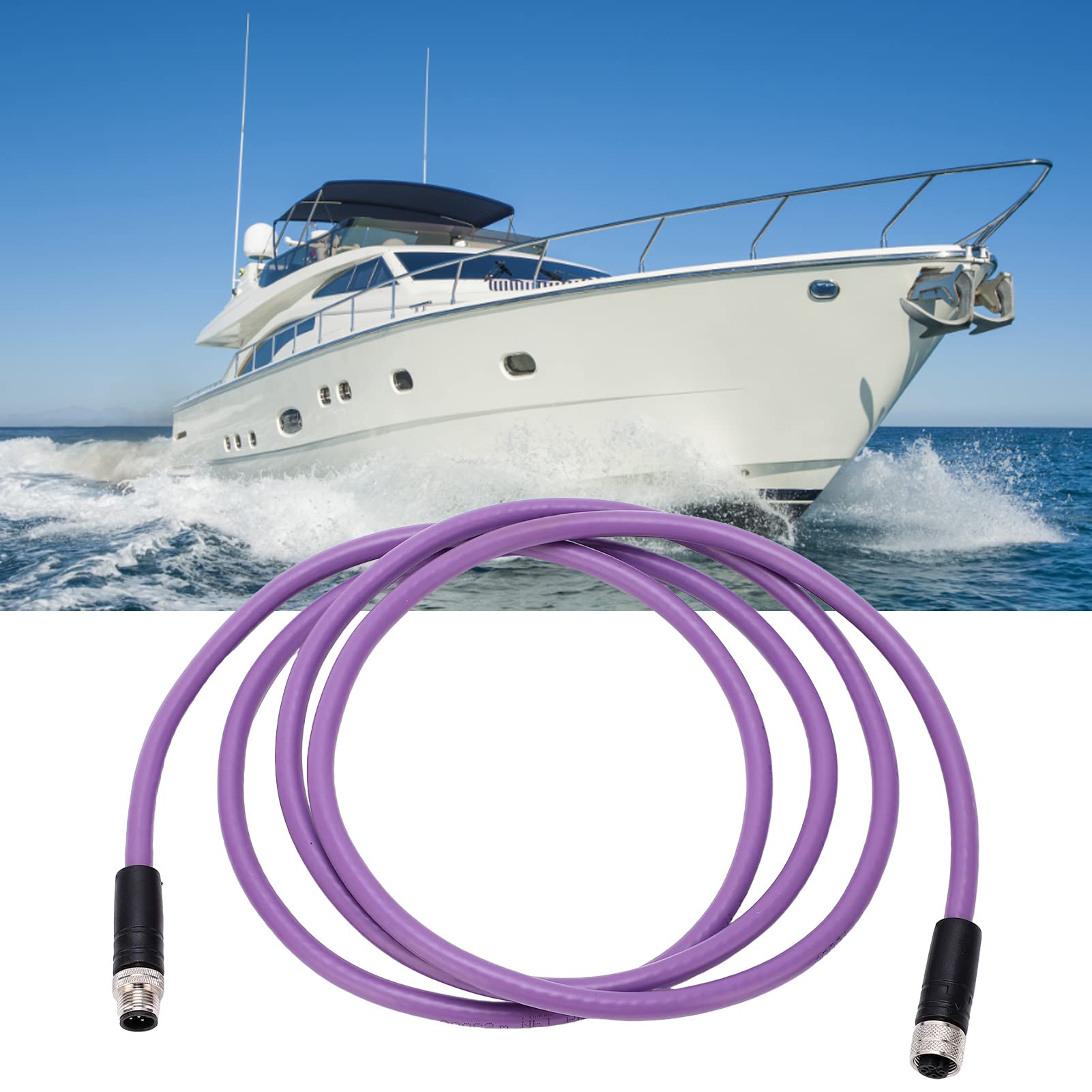 2m Backbone Drop Kabel für NMEA 2000, IP68 Wasserdicht, Marine Yacht Zubehör, Boot Netzwerk Terminierung